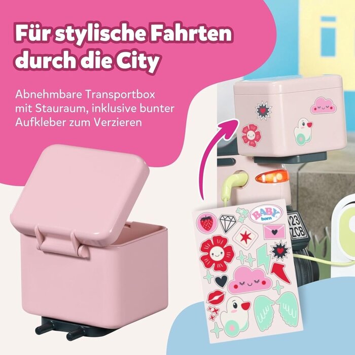 Baby Born Elektrischer Puppen-Scooter mit Fernbedienung - Bis zu 34% Rabatt sparen