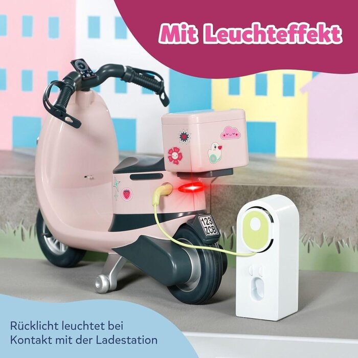 Baby Born Elektrischer Puppen-Scooter mit Fernbedienung - Bis zu 34% Rabatt sparen