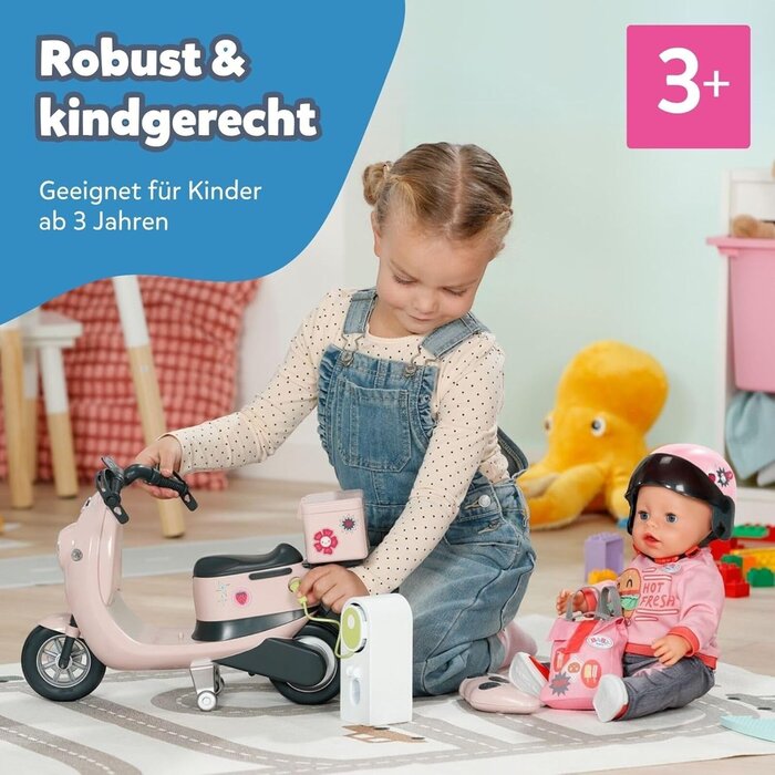 Baby Born Elektrischer Puppen-Scooter mit Fernbedienung - Bis zu 34% Rabatt sparen