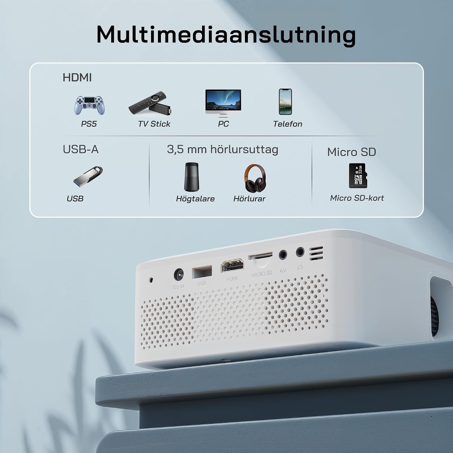 Mini-Projektor tragbar: Full HD Heimkino & Outdoor - jetzt bis zu 34% sparen