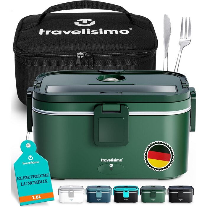 Elektrische 1,8L Lunchbox für Auto & Büro - bis zu 28% sparen