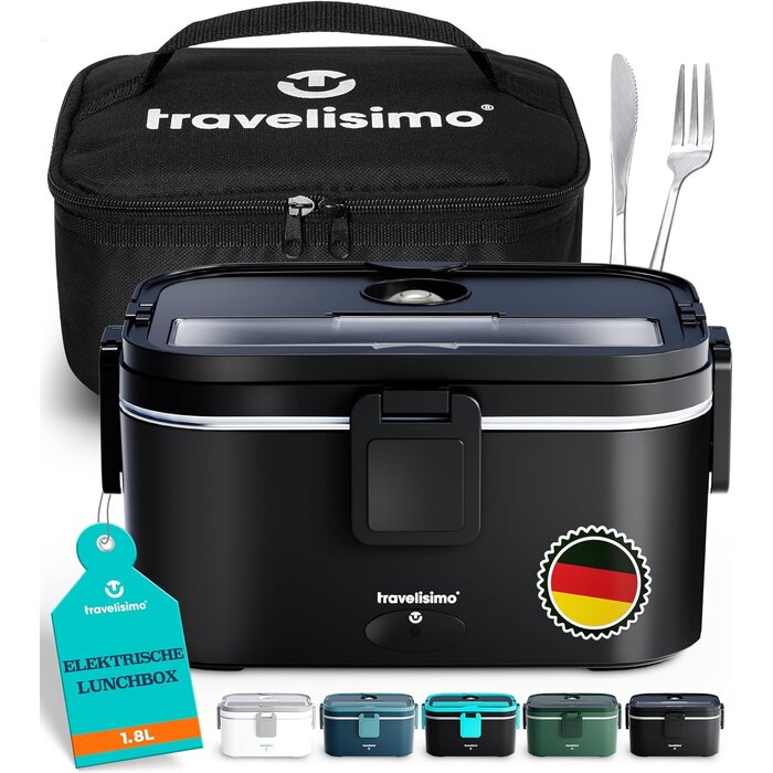 Elektrische 1,8L Lunchbox für Auto & Büro - bis zu 28% sparen