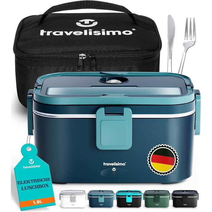 Elektrische 1,8L Lunchbox für Auto & Büro - bis zu 28% sparen