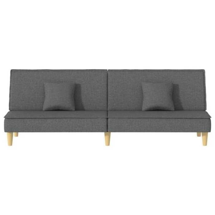 Vidaxl Schlafsofa in Dunkelgrau, 200 cm - Komfortabel & bis zu 47% günstiger
