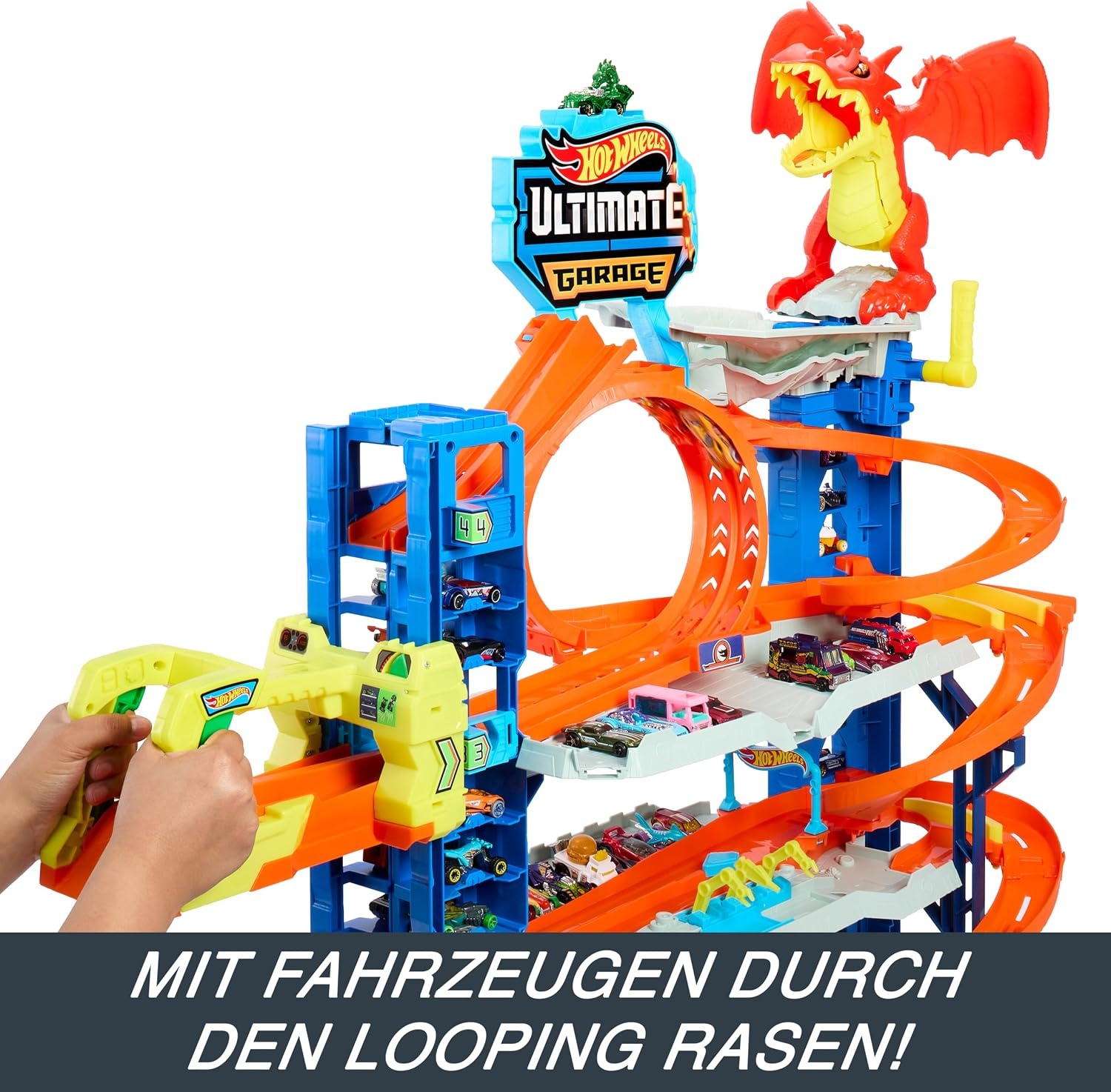 Riesiges Spielzeug-Parkhaus mit 4 Ebenen - Jetzt bis zu 35% sparen