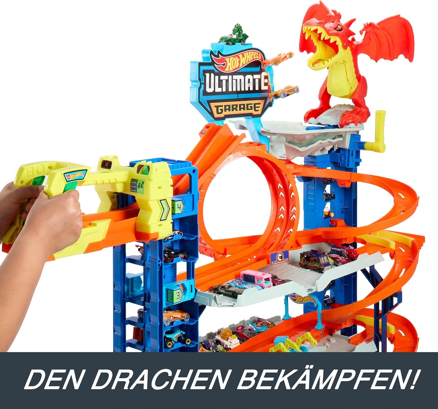Riesiges Spielzeug-Parkhaus mit 4 Ebenen - Jetzt bis zu 35% sparen