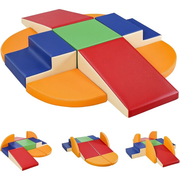 9-teiliges Soft-Kletterset für Kinder - Sicher & Bunt - Bis zu 35% Rabatt