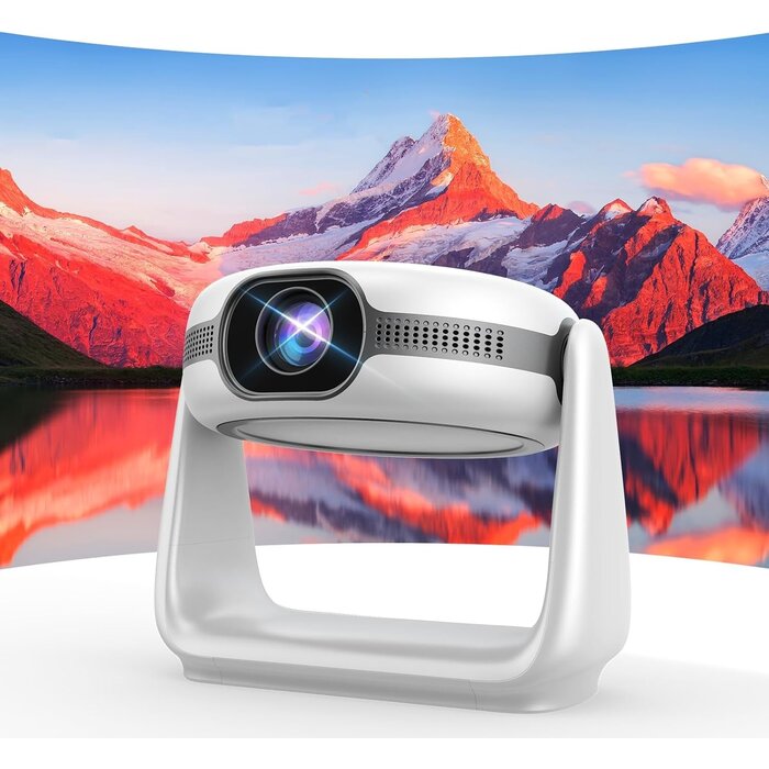 Tragbarer Full HD Outdoor Beamer - Android 11 & Akku - bis zu 35% Rabatt