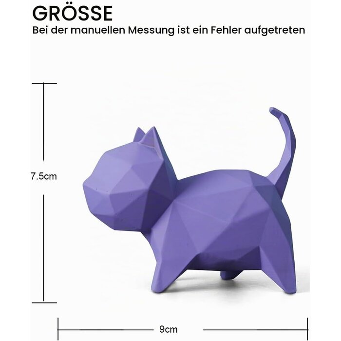 Geometrisches Katzen-Figuren Set, 5-tlg. - jetzt bis zu 33% günstiger sparen