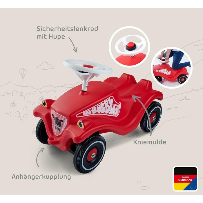 Big Rutschauto für Kinder ab 1 Jahr - Robust & Sicher - bis zu 33% reduziert