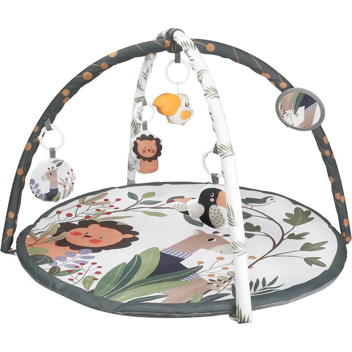 2-in-1 Baby-Spieldecke mit Spielebogen - Bunt, 85x80cm - bis zu 33% reduziert