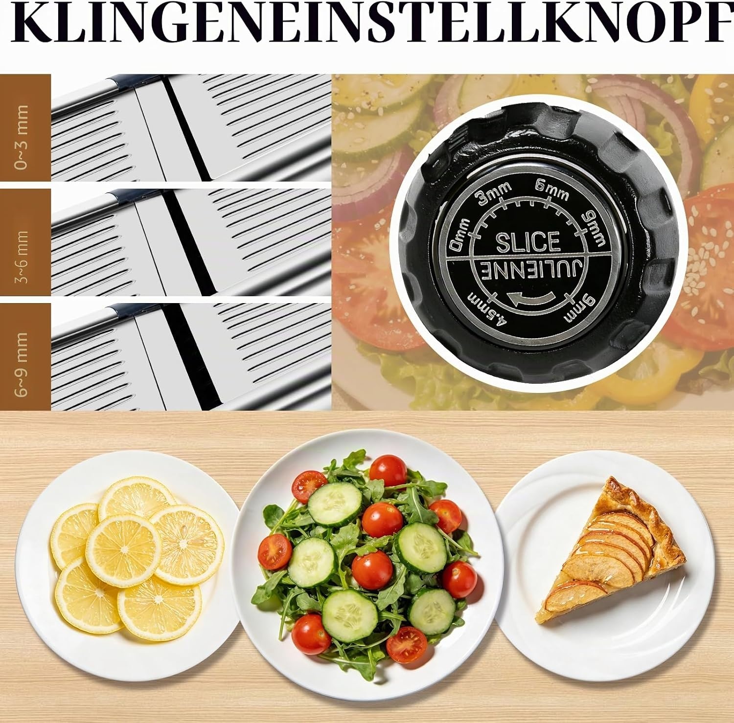 Profi-Gemüsehobel Edelstahl - Verstellbar & Sicher - jetzt bis zu 31% Rabatt