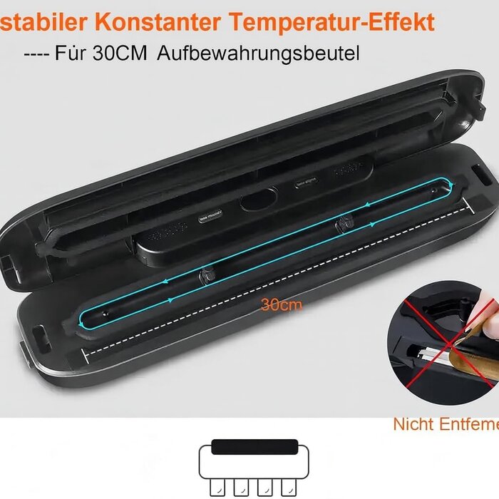 Vakuumiergerät für Lebensmittel - Kompakt & Automatisch - bis zu 31% reduziert