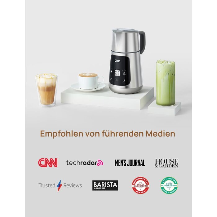 Elektrischer Milchaufschäumer 800 ml - Bis zu 35% Rabatt auf Rückläufer