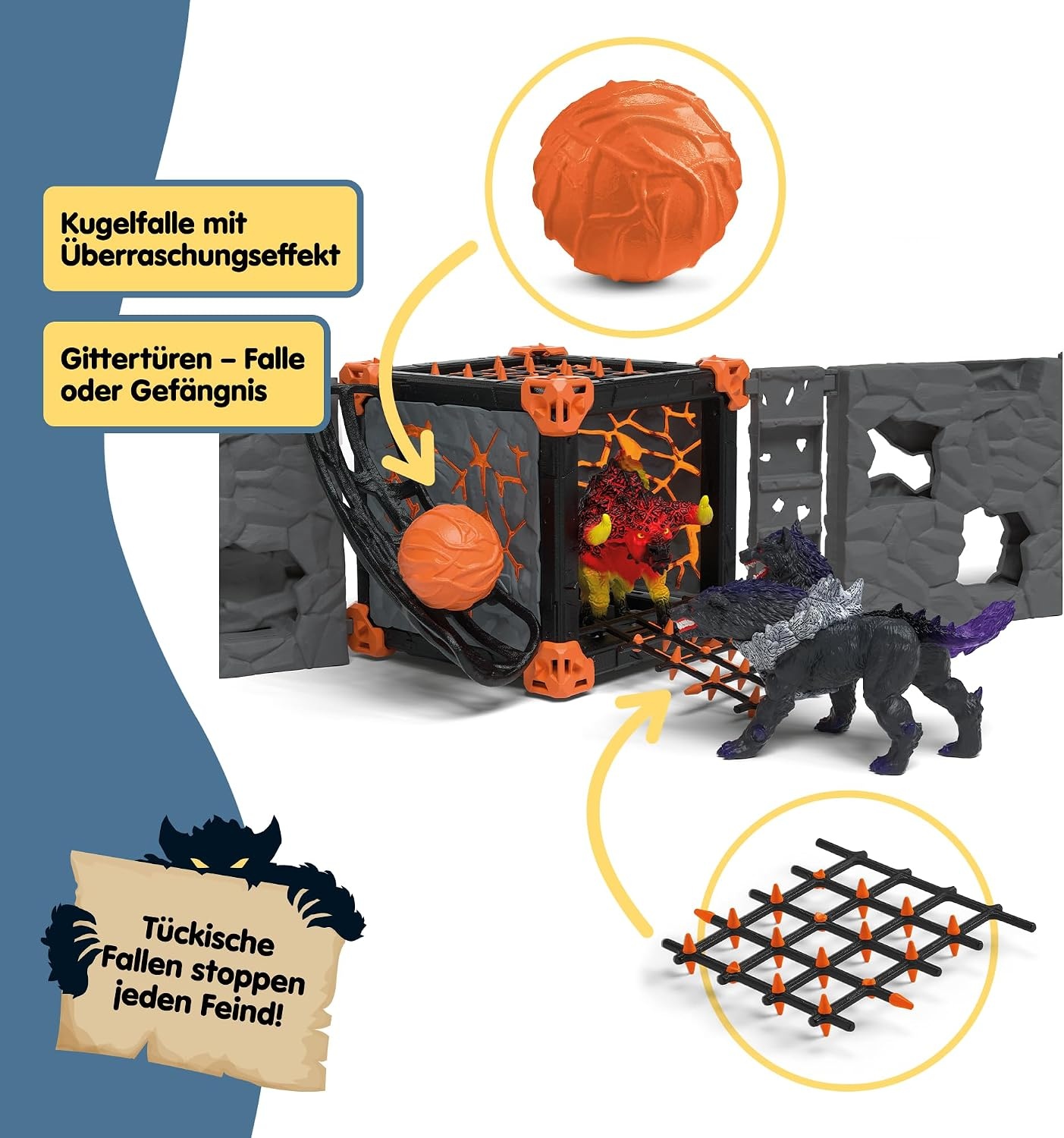 Kampfarena Lava vs. Schatten Set - Modular & erweiterbar - bis zu 34% sparen