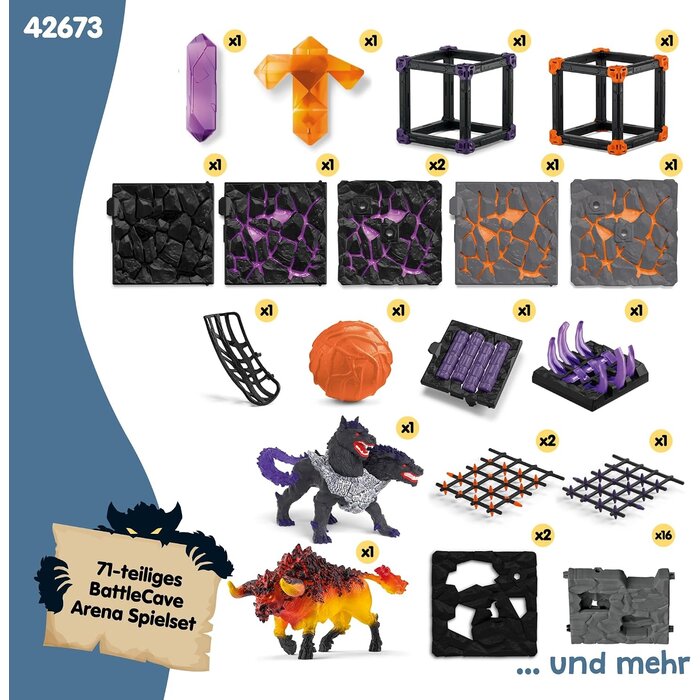 Kampfarena Lava vs. Schatten Set - Modular & erweiterbar - bis zu 34% sparen