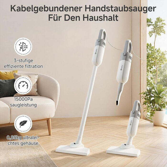 Leichter Stielstaubsauger für Hartböden - bis zu 31% Rabatt