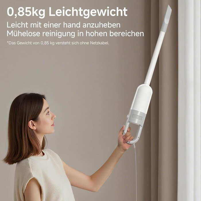Leichter Stielstaubsauger für Hartböden - bis zu 31% Rabatt