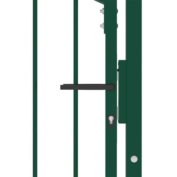 Vidaxl Gartentor mit Spitzen 100 x 175 cm, Grün - bis zu 35% Rabatt