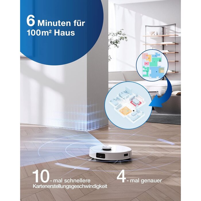 Saug- und Wischroboter mit OMNI-Station - Jetzt bis zu 35% Rabatt sichern!