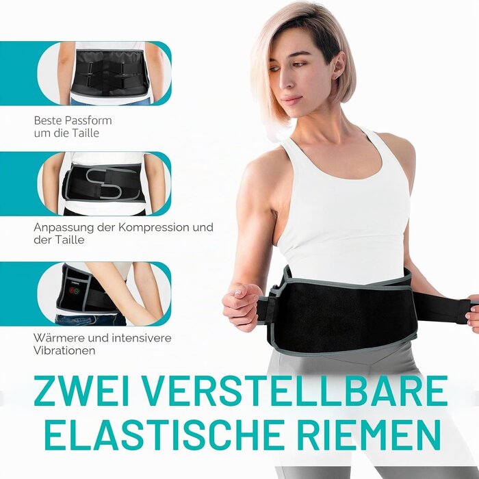 Kabelloser Wärmegürtel mit Massage - Jetzt bis zu 33% günstiger sichern!