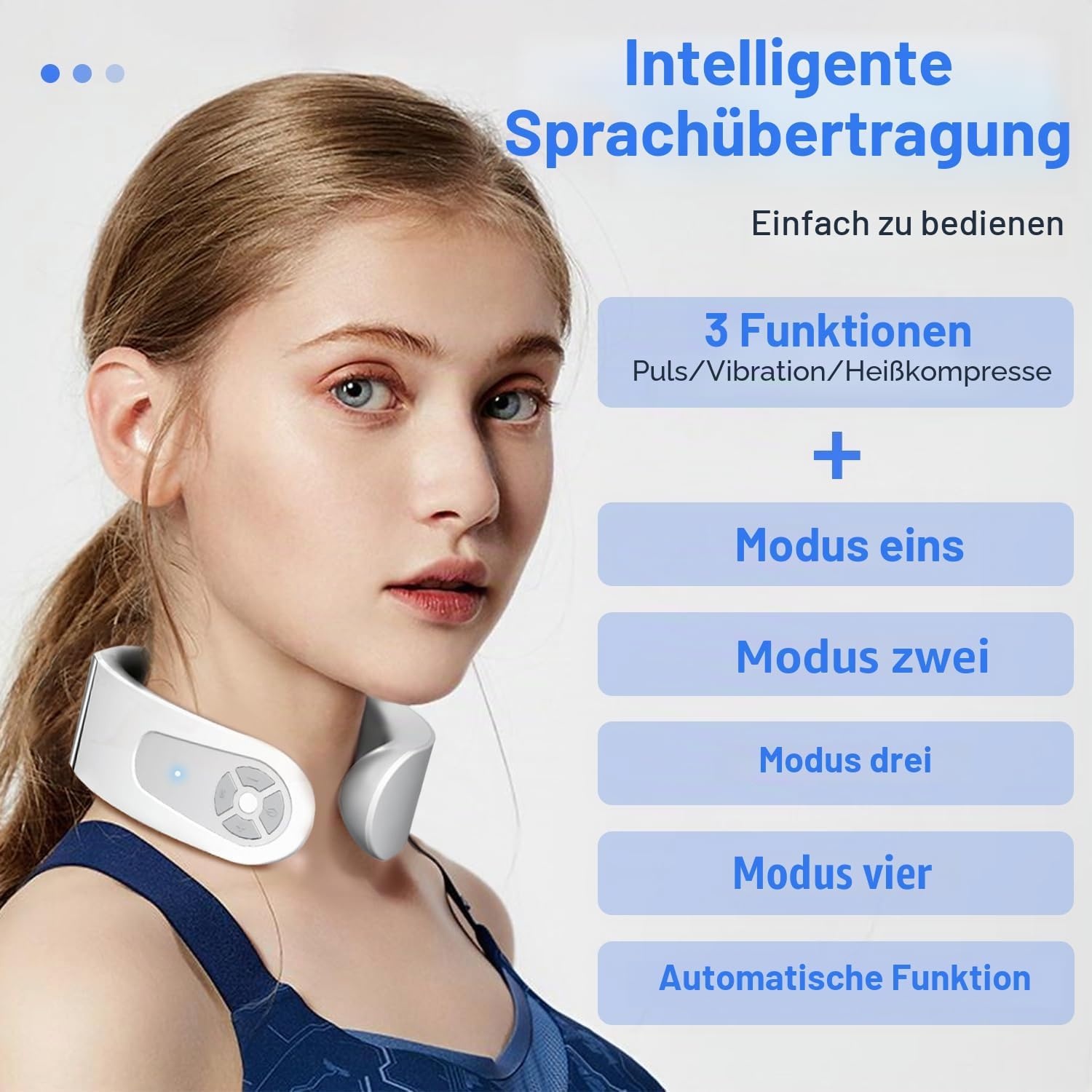 Elektrisches Nackenmassagegerät mit Wärme - bis zu 32% günstiger