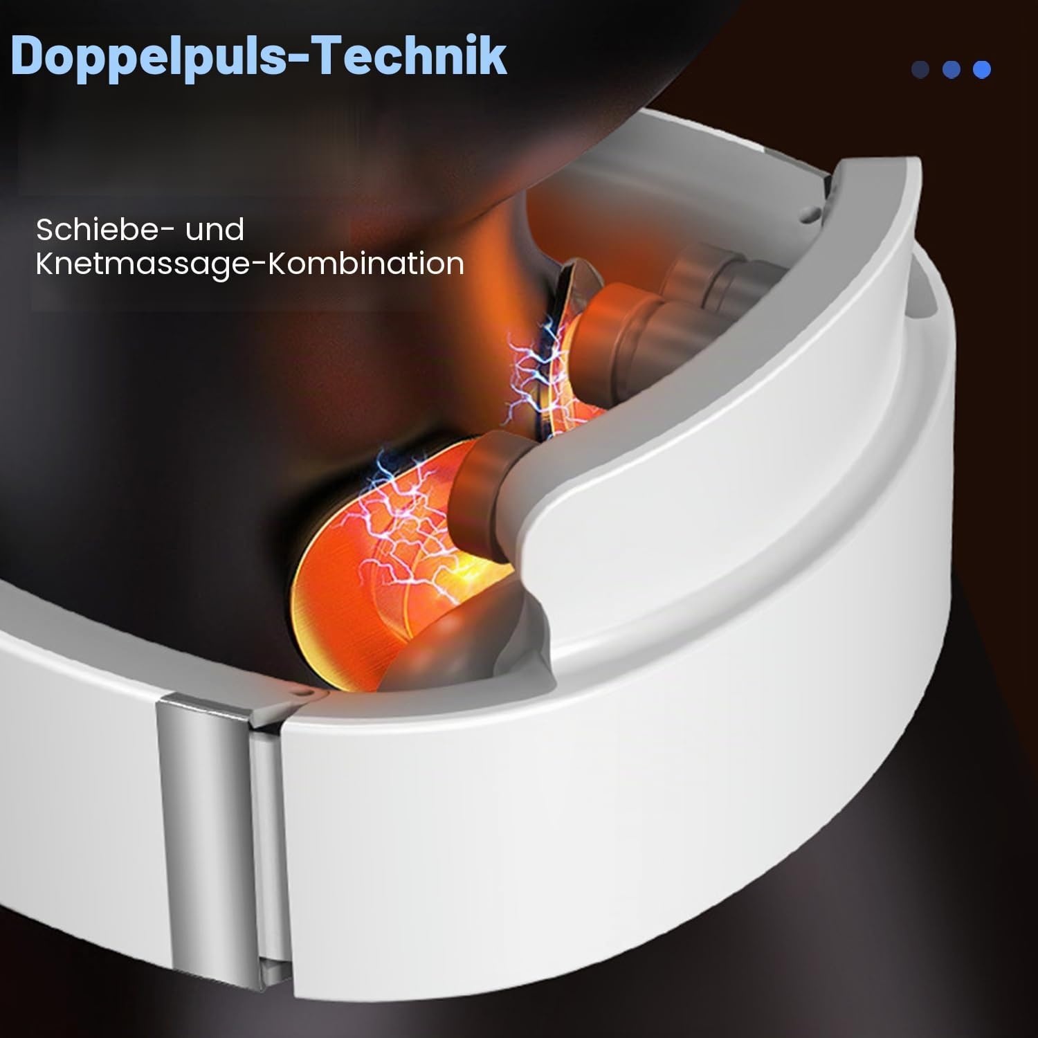 Elektrisches Nackenmassagegerät mit Wärme - bis zu 32% Rabatt