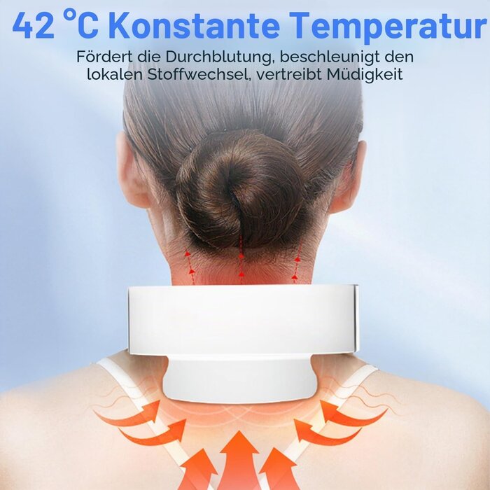 Elektrisches Nackenmassagegerät mit Wärme - bis zu 32% Rabatt