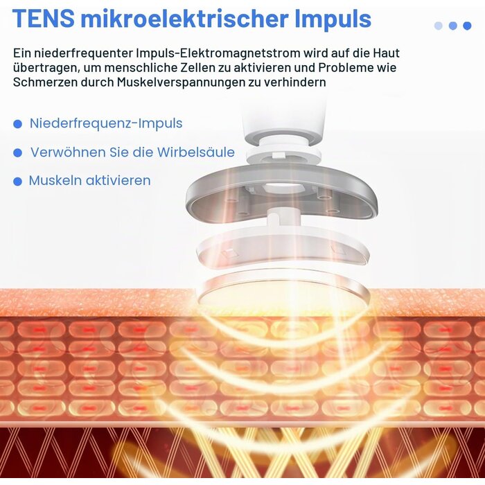 Elektrisches Nackenmassagegerät mit Wärme - bis zu 32% Rabatt