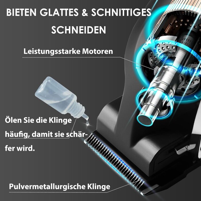 Profi T-Blade Haarschneider & Barttrimmer - Kabellos - Bis zu 33% sparen