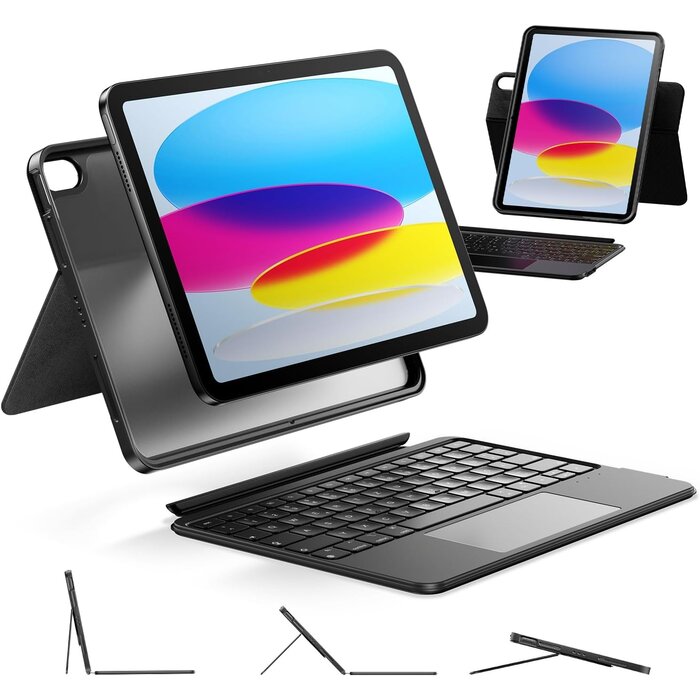 Hou iPad Tastaturhülle mit Touchpad für 11/10,9 Zoll - bis zu 51% sparen