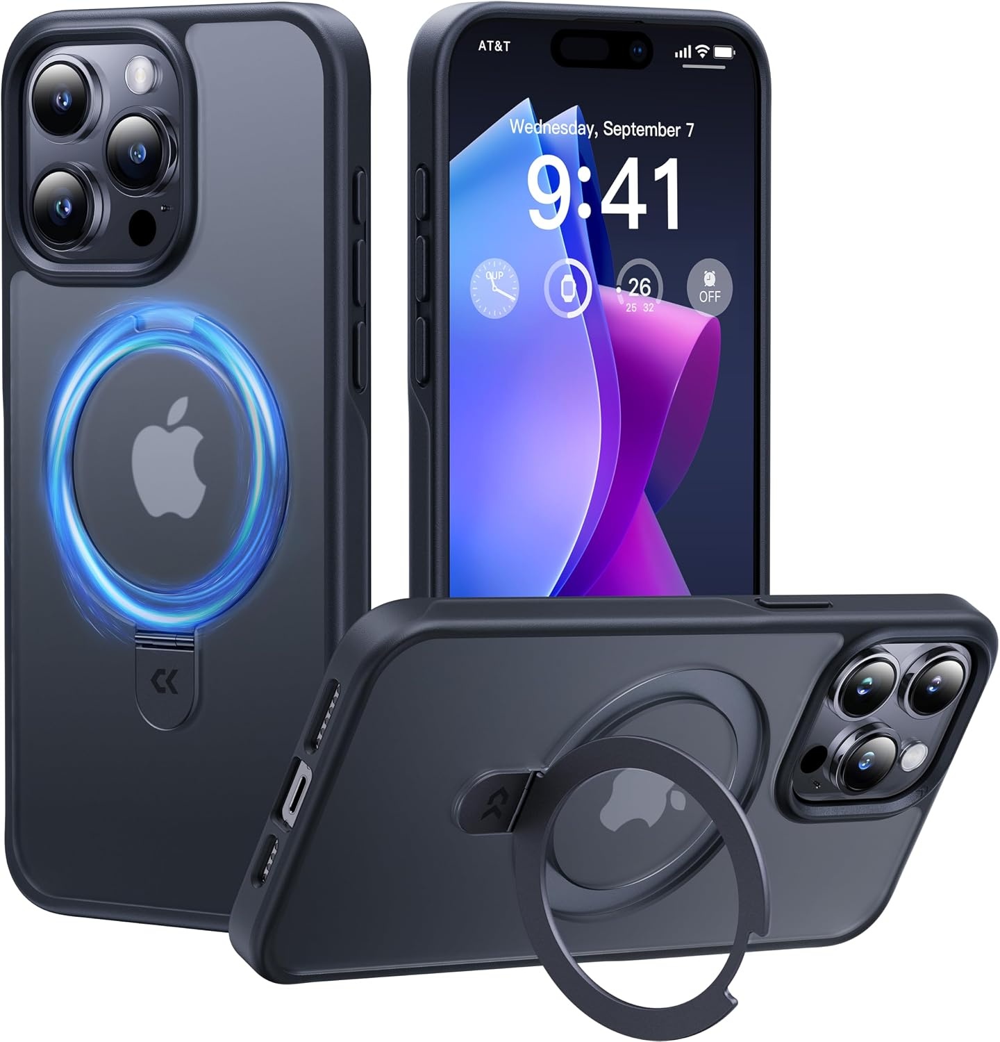 iPhone 15 Pro Max Hülle mit MagSafe & Ständer - Stoßfest - bis zu 27% sparen