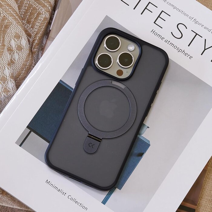 iPhone 15 Pro Max Hülle mit MagSafe & Ständer - Stoßfest - bis zu 27% sparen
