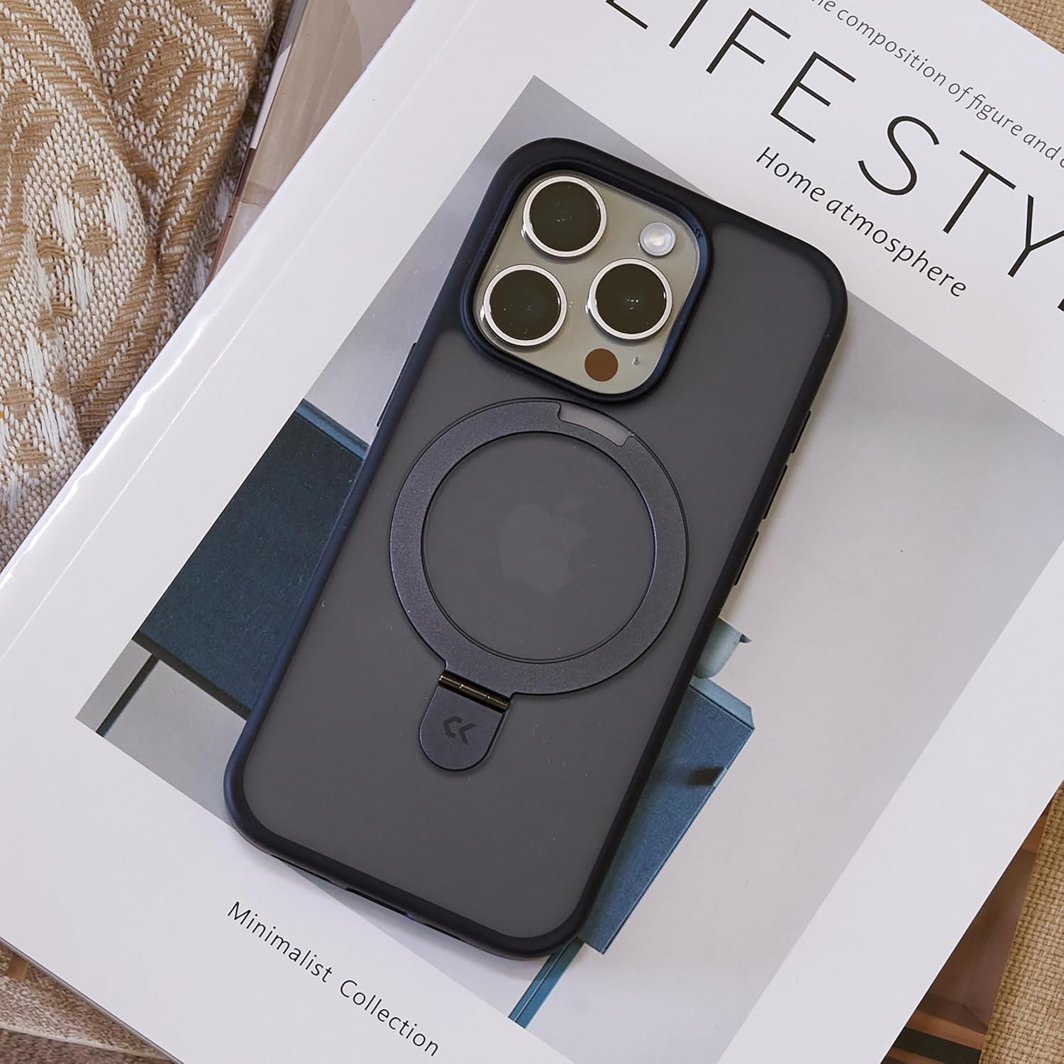 iPhone 15 Pro Max Hülle mit MagSafe & Ständer - Stoßfest - bis zu 27% sparen