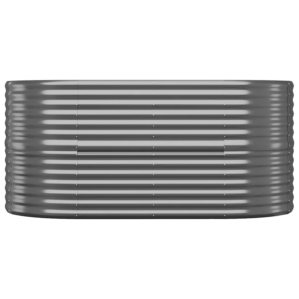 Ovales Hochbeet 152x80x68 cm Stahl Anthrazit - Outlet bis zu 24% günstiger