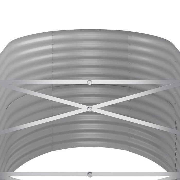 Ovales Hochbeet 152x80x68 cm Stahl Anthrazit - Outlet bis zu 24% günstiger