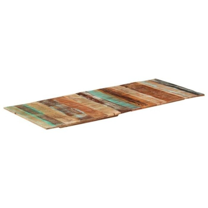 Massivholz-Tischplatte Altholz 140x60 cm - Rustikal & Unikat - bis zu 35% Rabatt