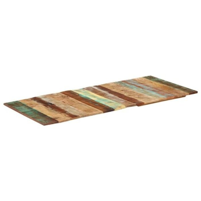 Massivholz-Tischplatte Altholz 140x60 cm - Rustikal & Unikat - bis zu 35% Rabatt