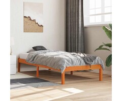 Vidaxl Massivholzbett Kiefer waschbraun 75x190 cm - Jetzt bis zu 34% Rabatt sichern