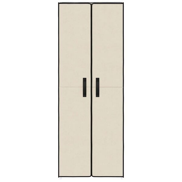 Schuhschrank mit 10 Ebenen, 60x30x166 cm, Creme - bis zu 34% Rabatt sparen