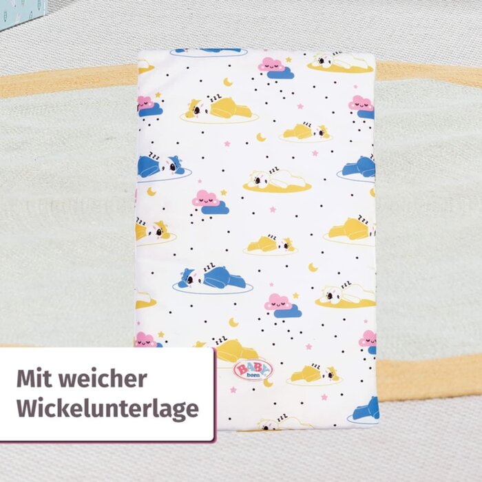 Puppen-Wickeltisch aus Holz - Skandinavisches Design, bis zu 32% sparen
