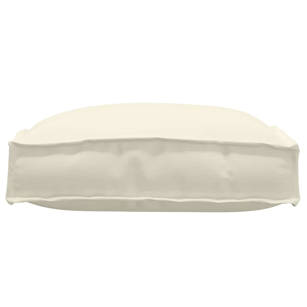 6er Set Sitzkissen Oxford-Gewebe Creme 40x40cm - bis zu 34% sparen