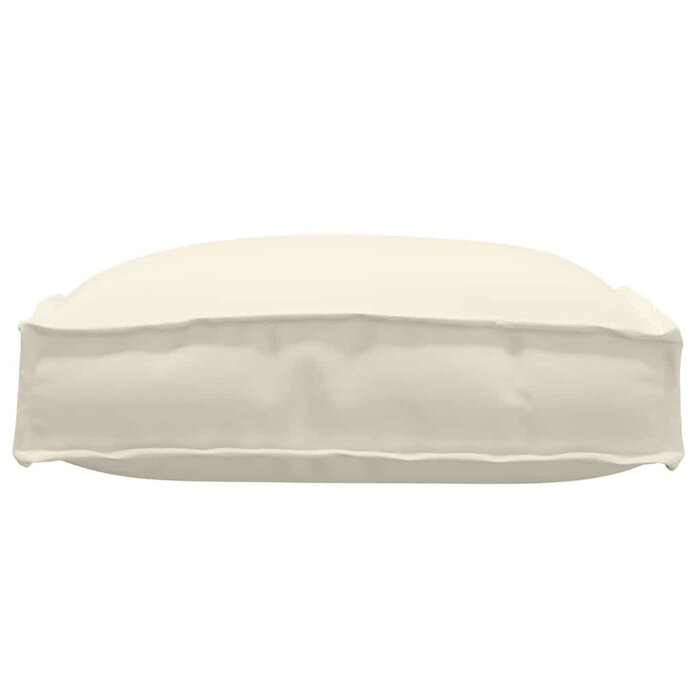 6er Set Sitzkissen Oxford-Gewebe Creme 40x40cm - bis zu 34% sparen