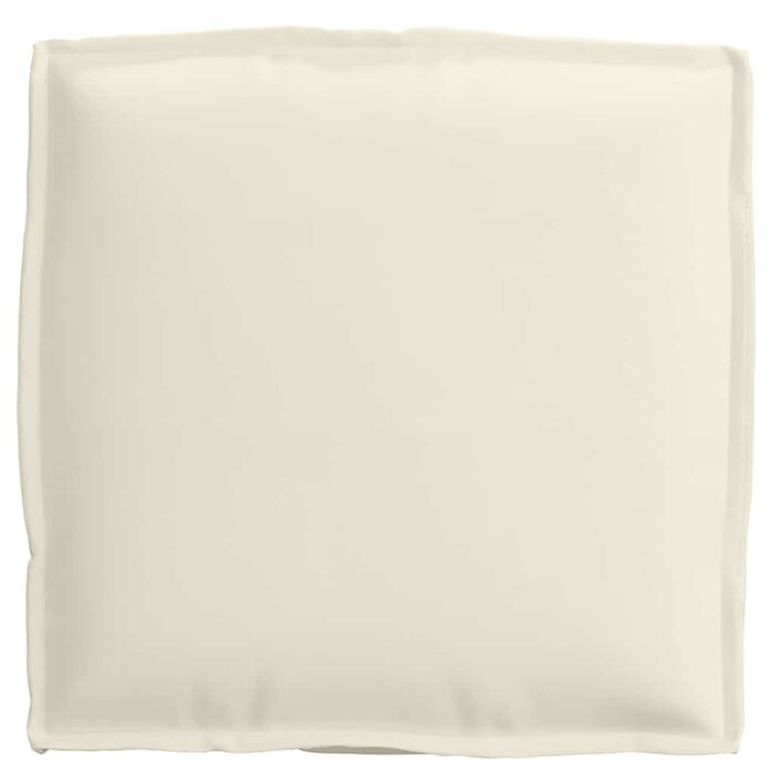 6er Set Sitzkissen Oxford-Gewebe Creme 40x40cm - bis zu 34% sparen