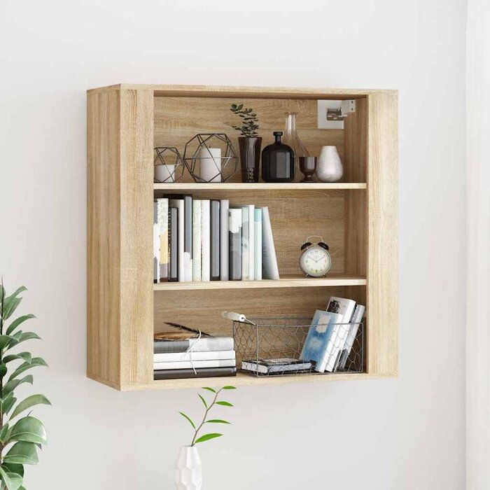 Wandschrank Sonoma-Eiche 80x33x80 cm - Jetzt bis zu 34% günstiger