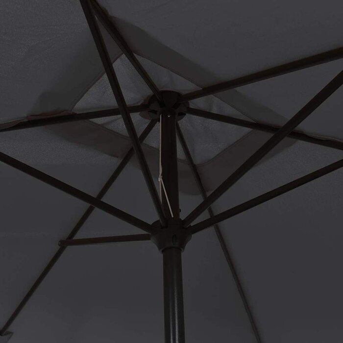Rechteckiger Sonnenschirm 300x200 cm Schwarz - Bis zu 34% günstiger