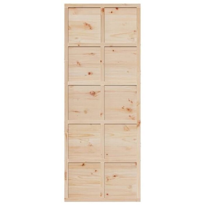 Massive Kiefernholz-Schiebetür 80x208cm, unbehandelt - bis zu 34% Rabatt