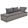 Luxus Polyrattan-Sonnenliege Grau - Jetzt bis zu 35% Rabatt sichern