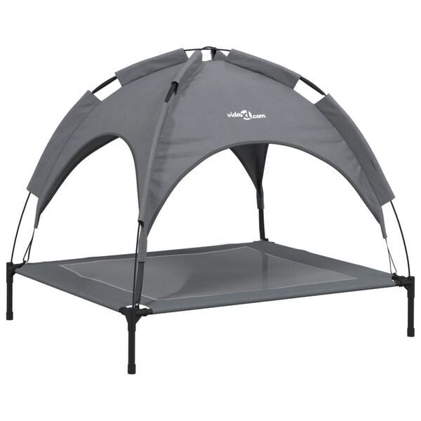 Vidaxl Hundeliege mit Sonnendach - Erhöhtes Outdoor-Bett - Bis zu 33% günstiger
