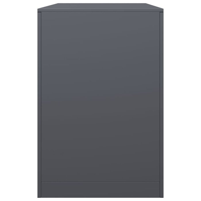 Vidaxl Kaminholzregal aus Stahl 100x40x60 cm - Anthrazit - bis zu 35% Rabatt